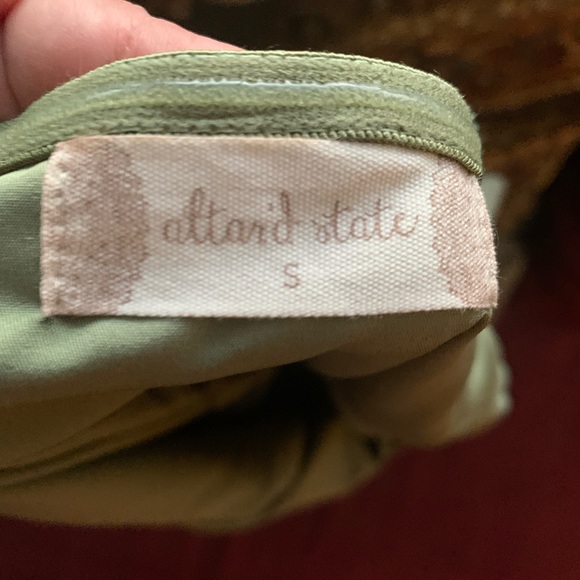 NWT! Altar’d State soft, self-embossed Green Dress. Size Small - Picture 9 of 12